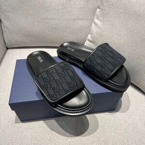 Dior Aqua Sandals oblique